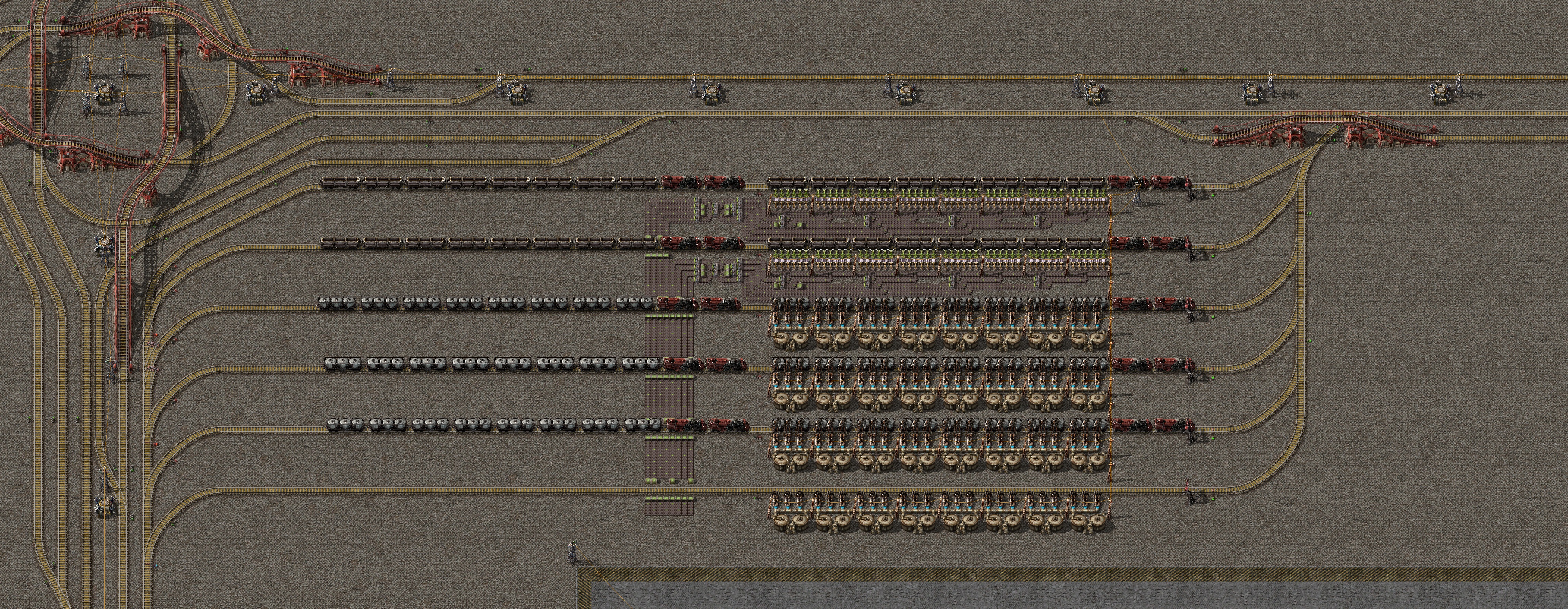 Train stations