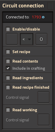 current assembler circuit menu