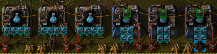 First occurance of the issue (for me). Exactly the same setup as in the below image, except in a custom scenario with a mod and space age.