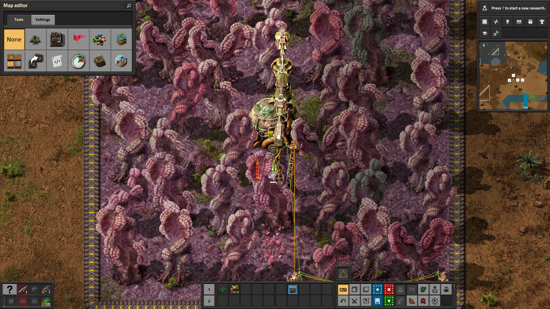 and with different rotations