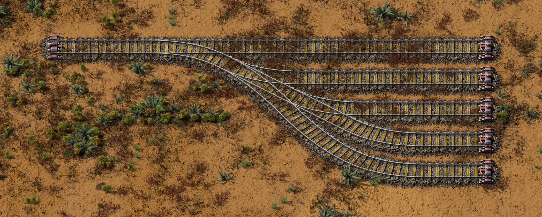 FFF showing the new rail