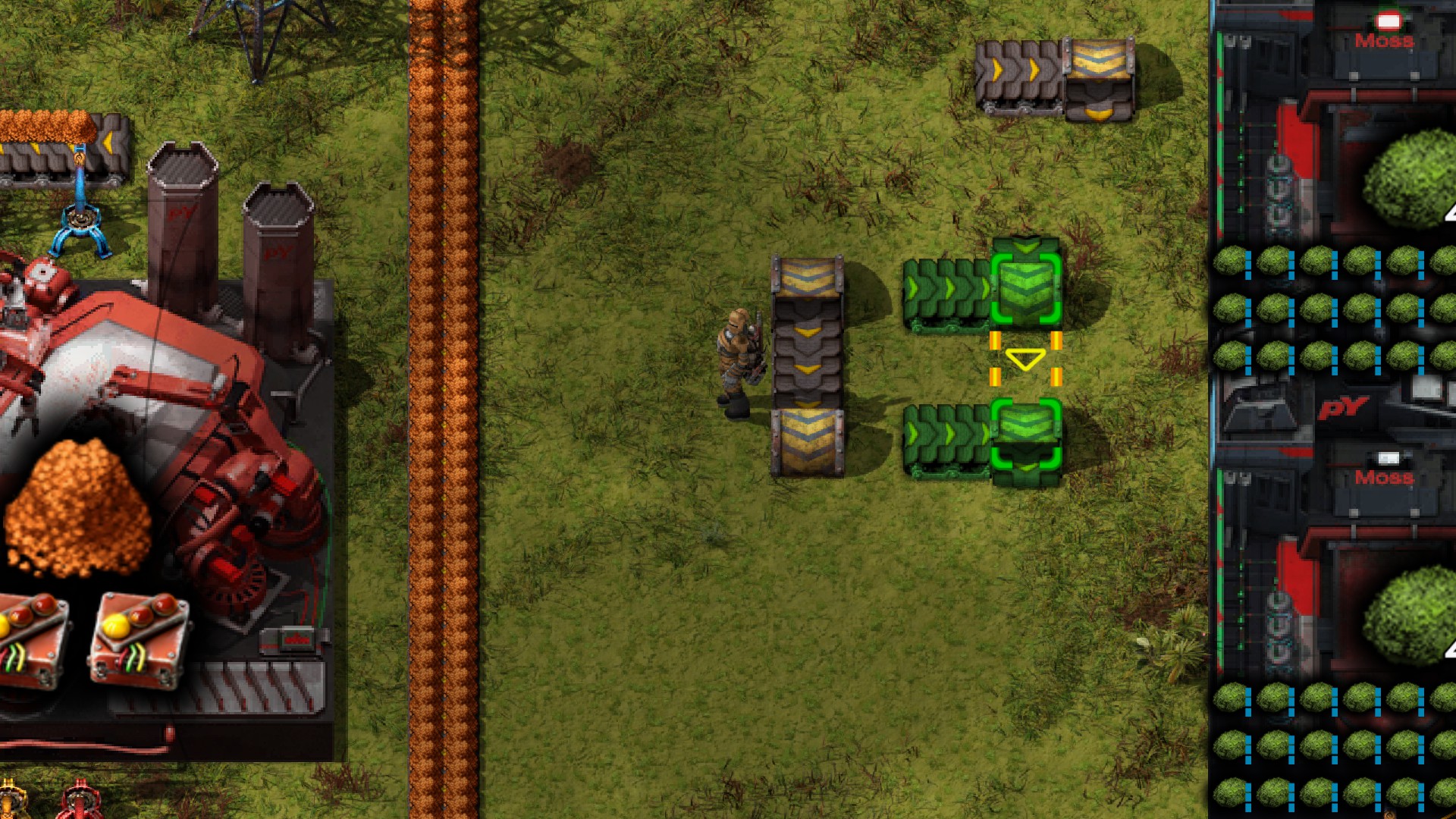 Underground belt that causes crash
