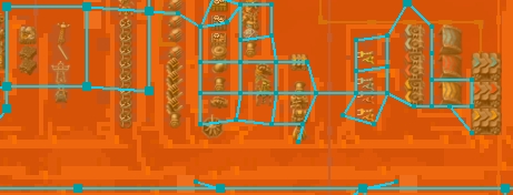 Logistic coverage and maximum pollution stacked on top