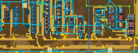 Logistic coverage and pollution disabled