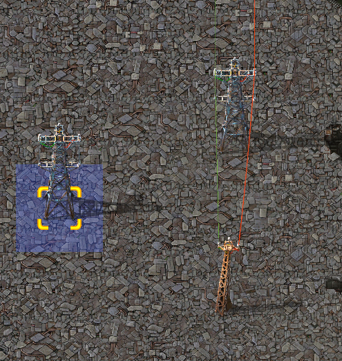 After placement -- no copper wires