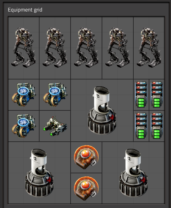 Lots of exos in the most powerful armor