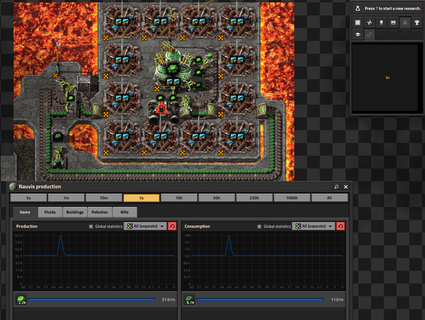 with spike due to u235