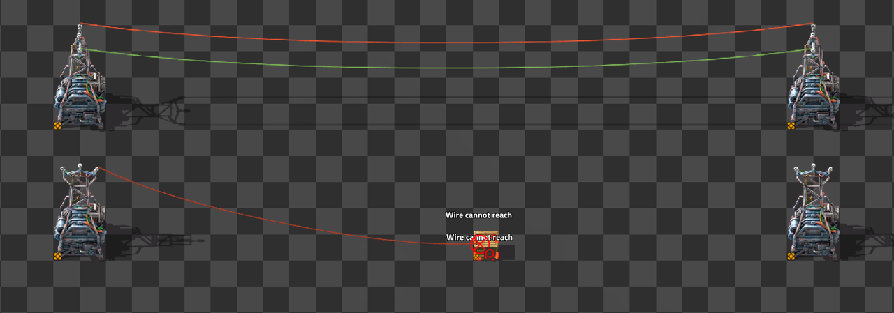 Legendary Quality Substation Red and Green Wire cannot reach the 15th tile