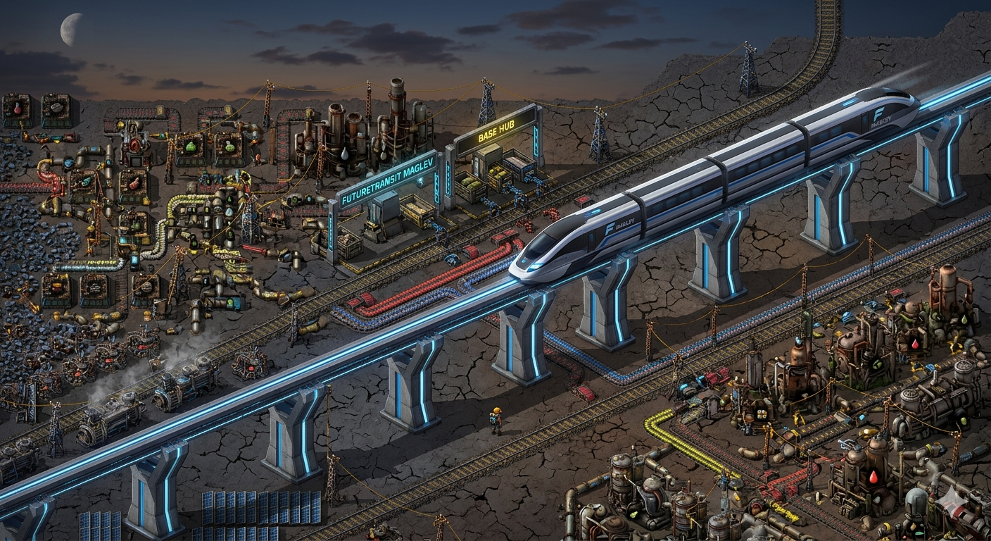 Maglev mockup