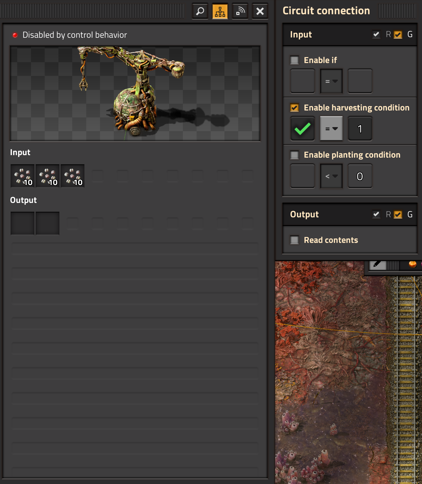 screenshot 1 with circuit wire attached