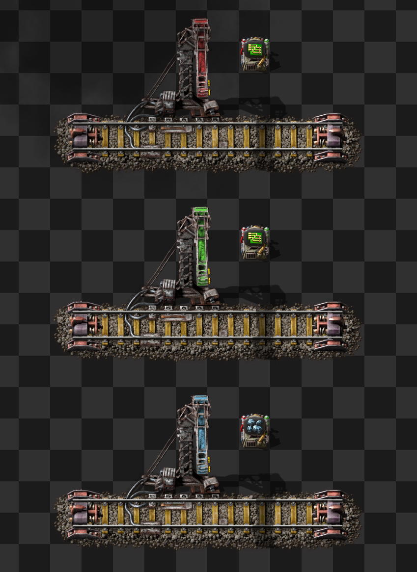 Screenshot 3, after placing blueprint.