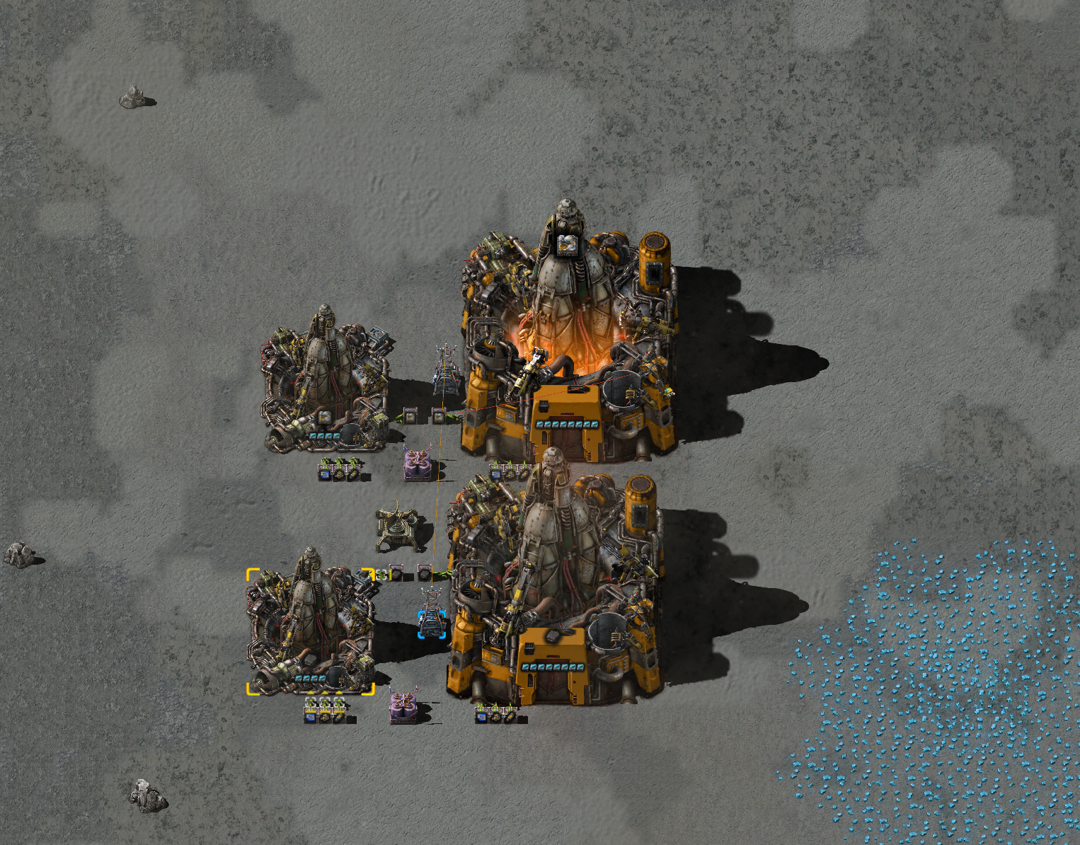 Rocket silo test site on Muluna