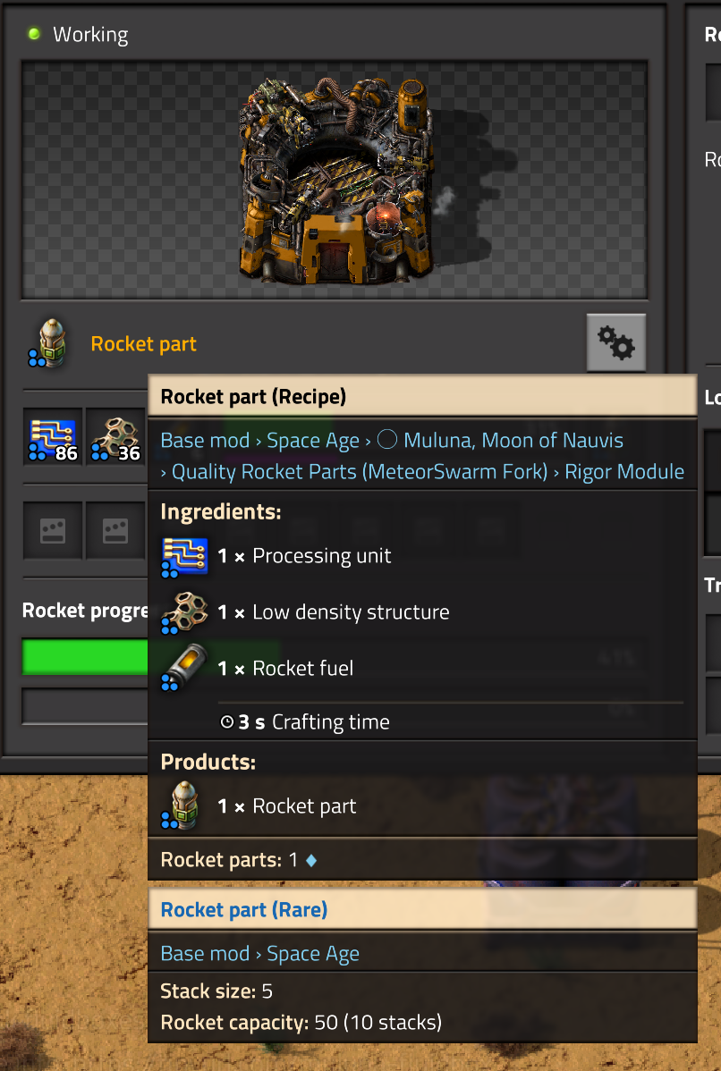 Tooltip quality values