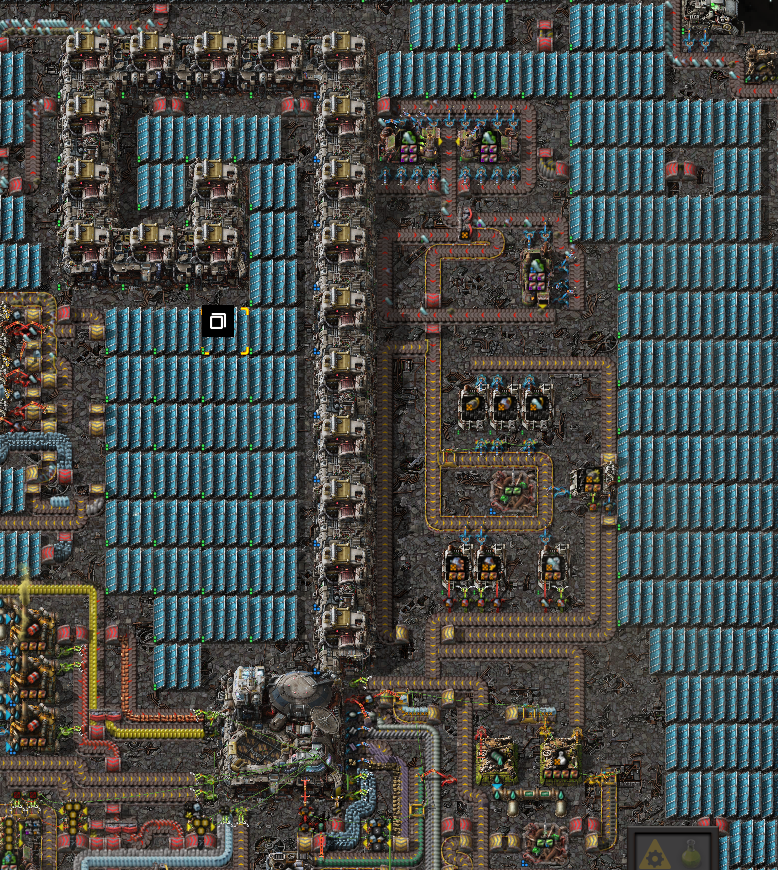 Unused asteroids find a home in the recycler.