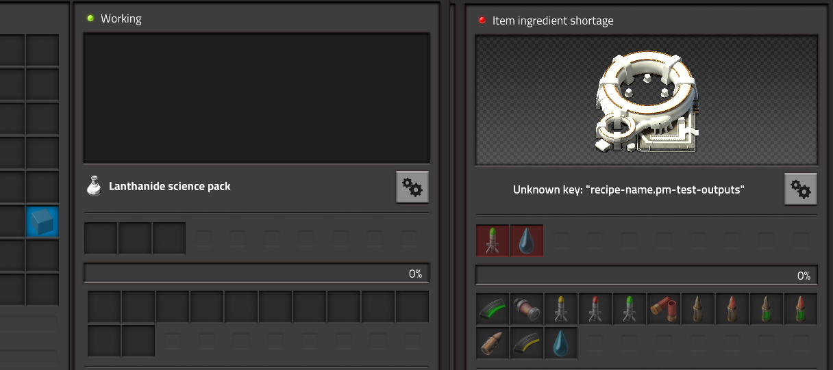 Attempted recreation of crafter gui