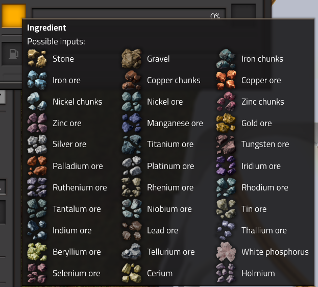 Example tooltip on furnace input