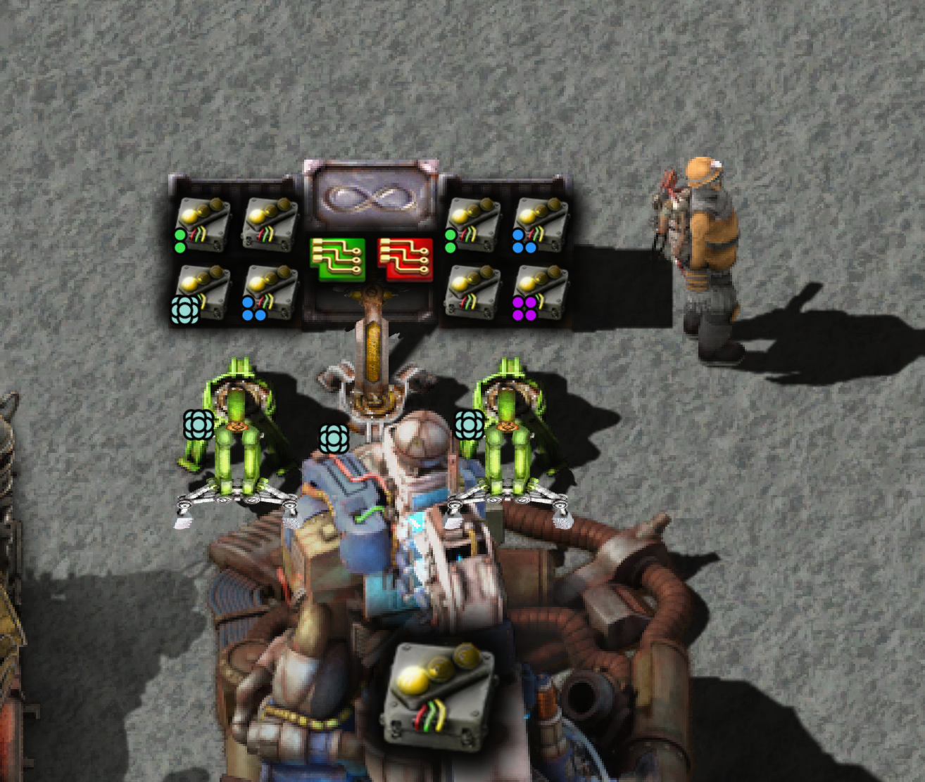 Left chest: Quality chest containing quality items. Right chest: normal chest containing quality items.