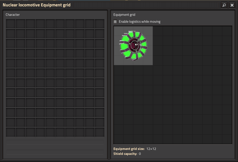 Equipment grid