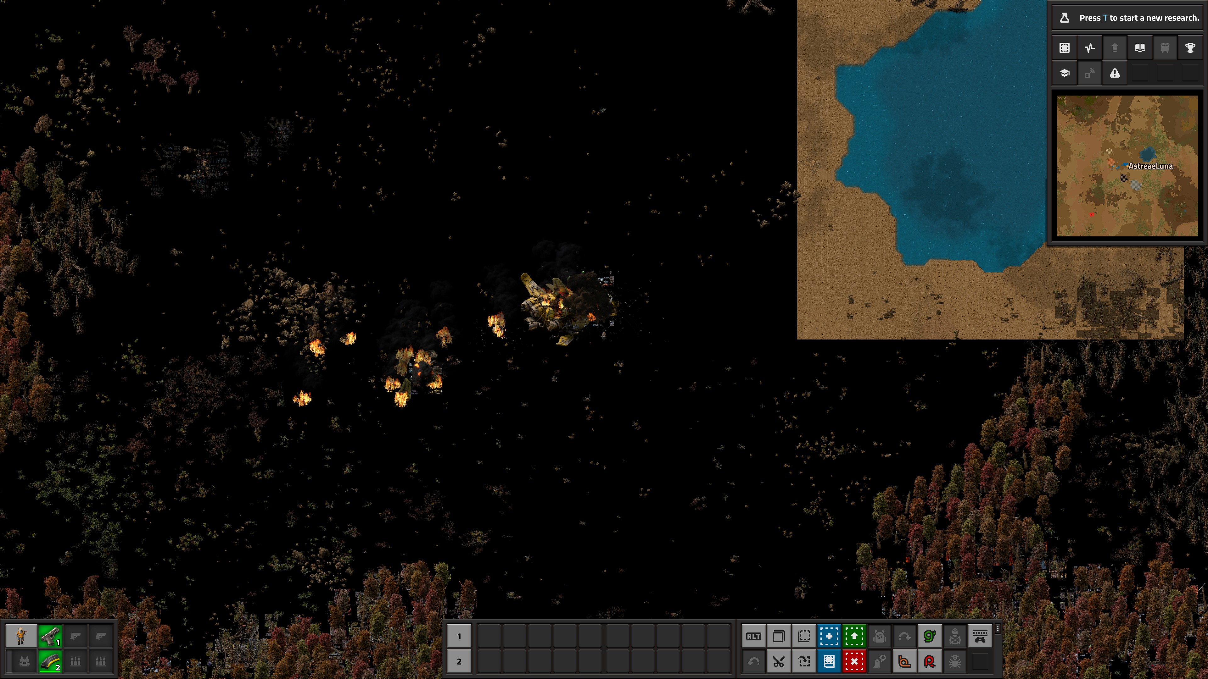 Example of the render artifacts in-game