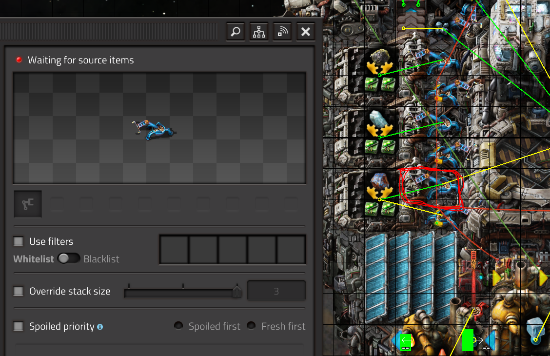 One of bugged inserters