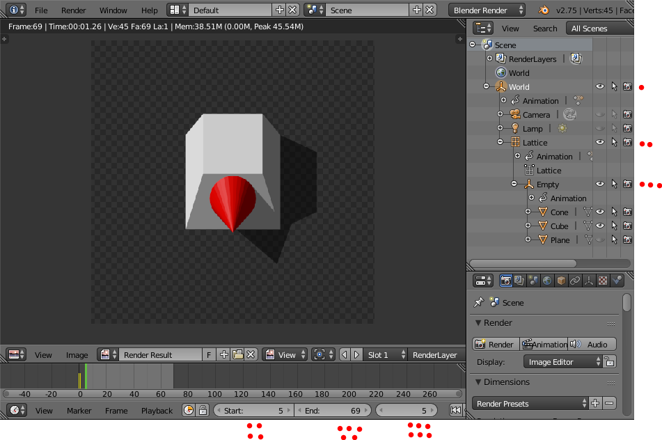 screenshot blender