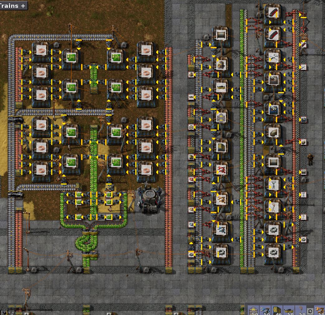 Start of the game - greens + misc automation