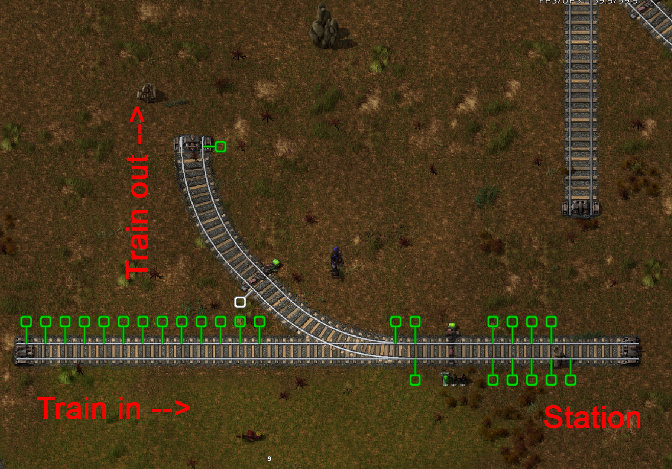 Signal placement impossible