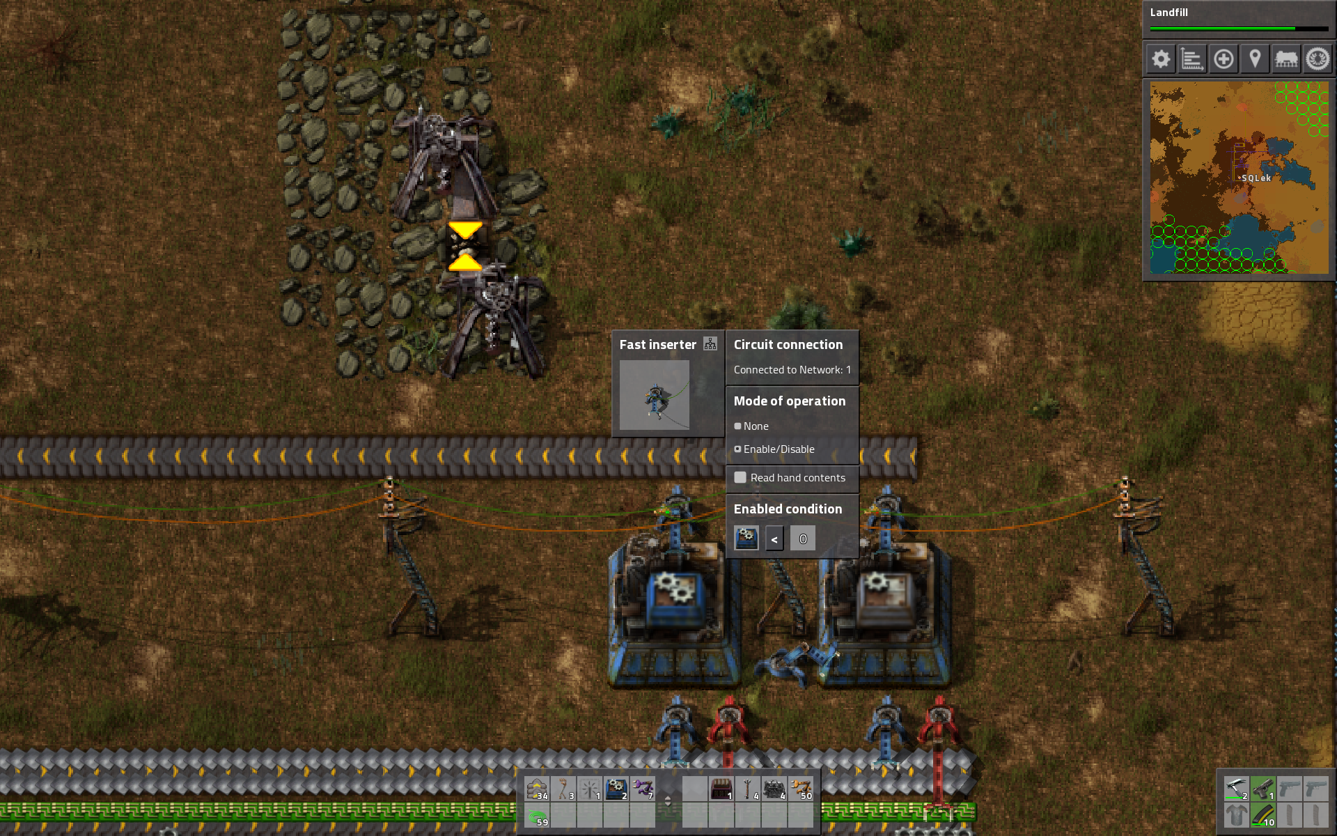Assembler side