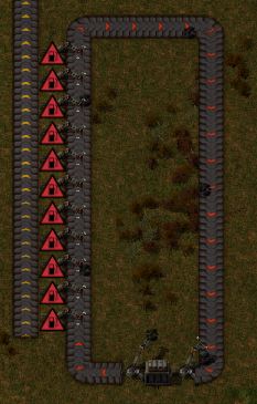 Factorio - Red belt too quick for burner inserters.JPG