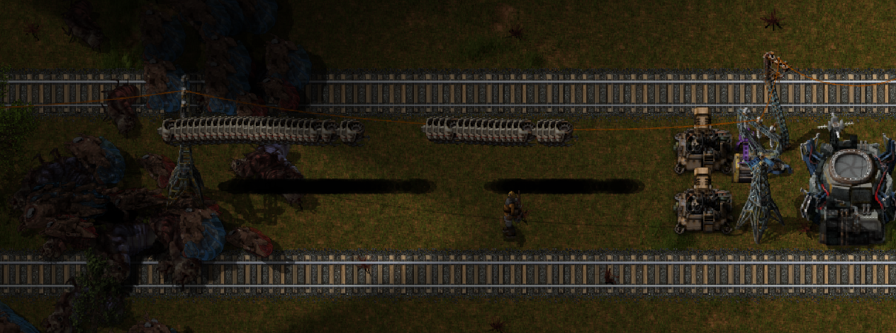 Bots are waiting until they go low on energy