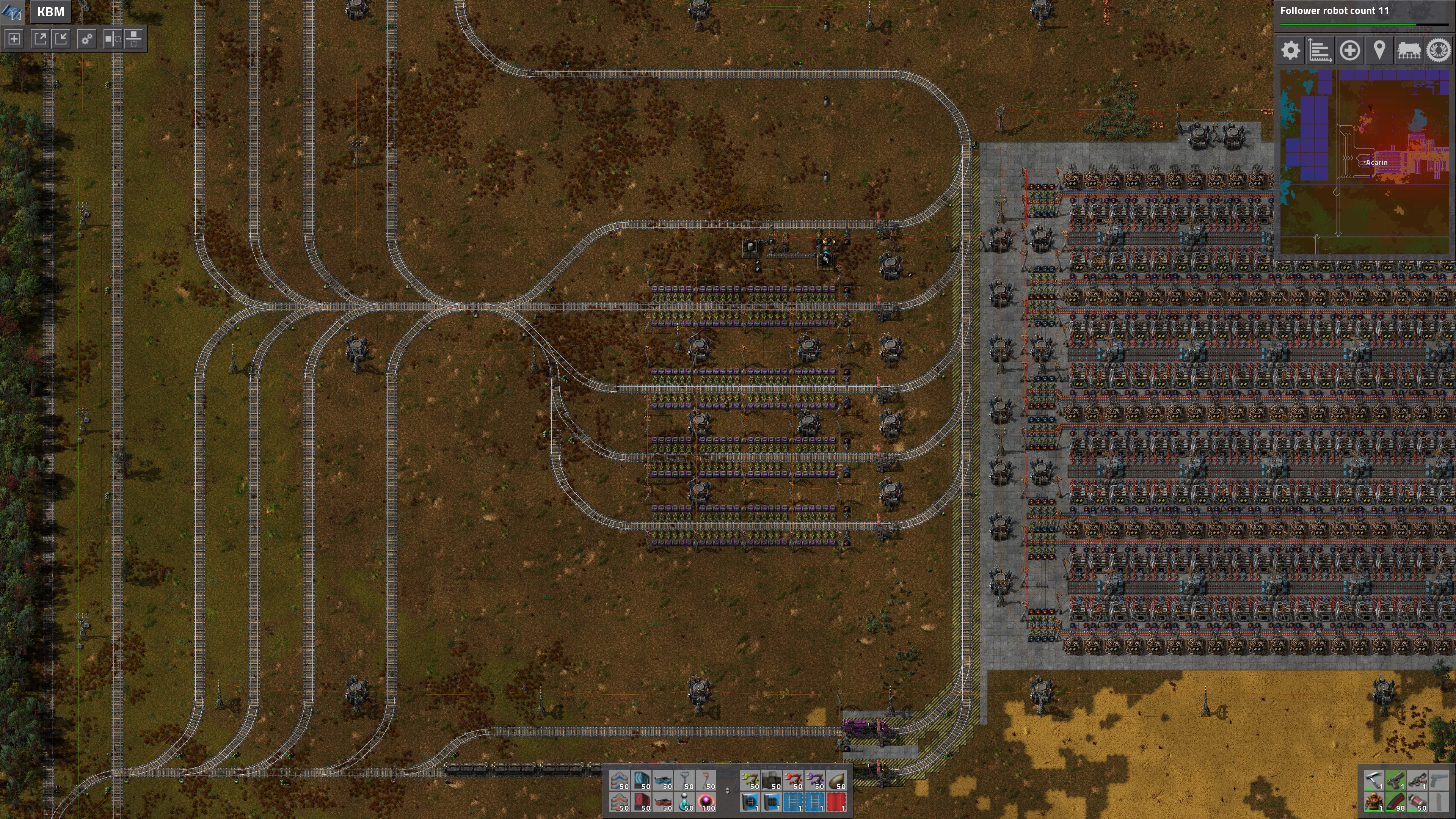 Train Hub Layout