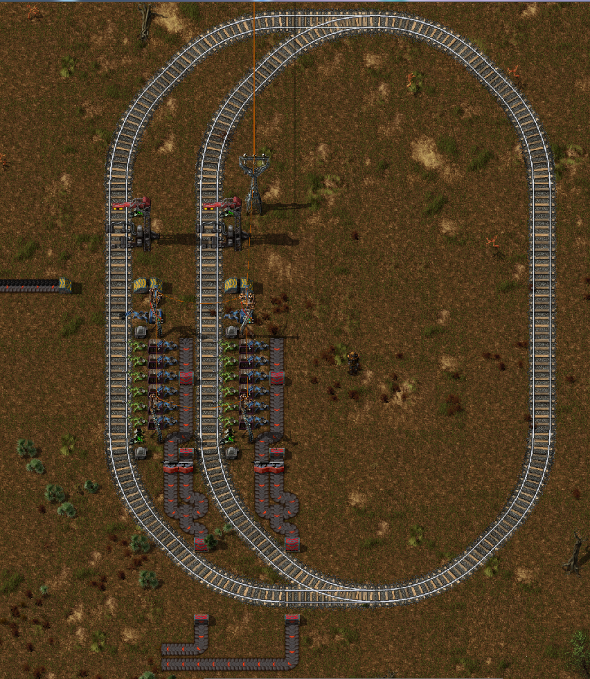 Compact tileable unload station