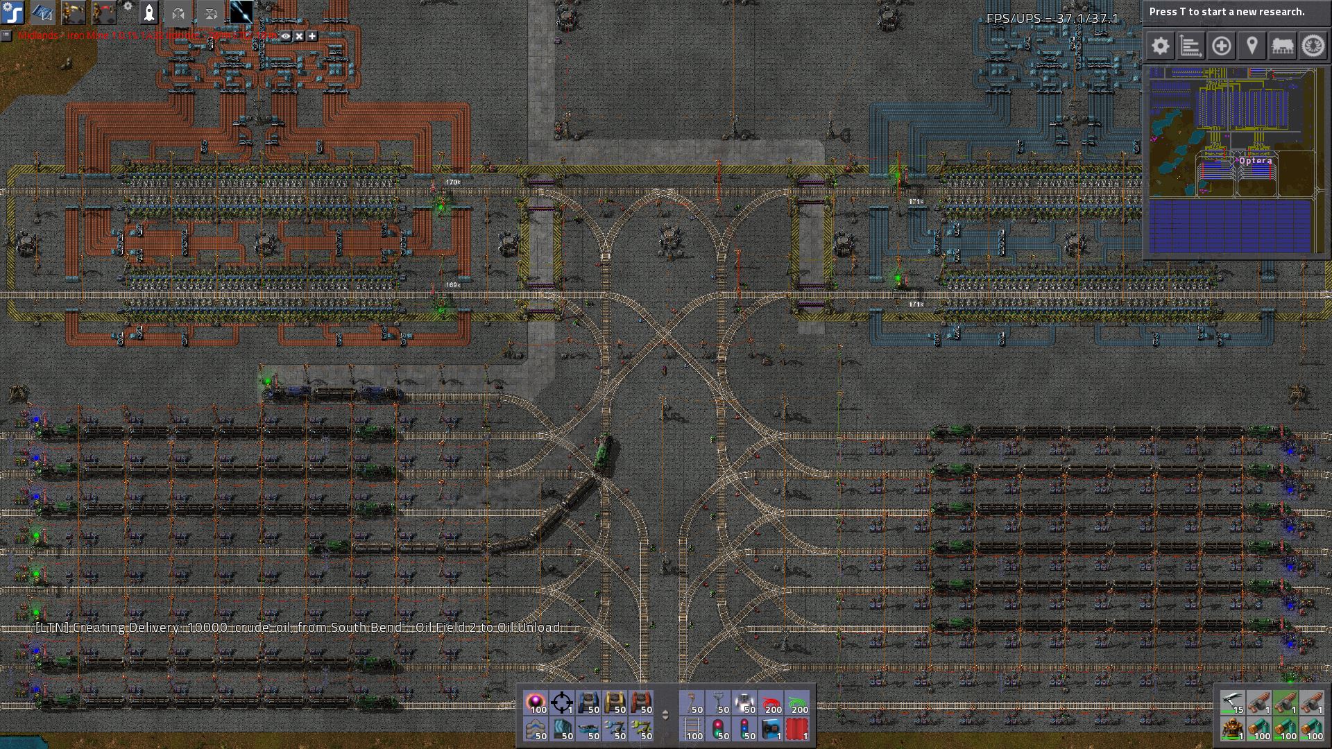 16 track Depot