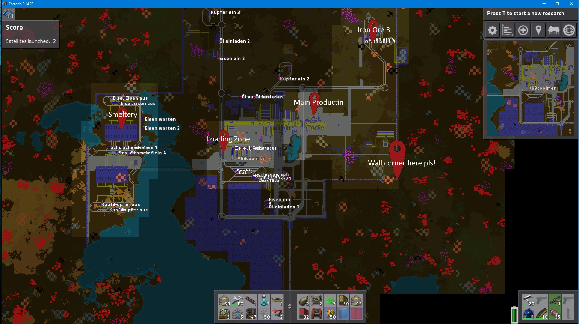 Some Exaples for the Waypoints
