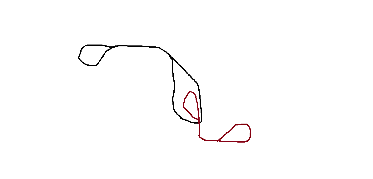 Track Layout. (LONG E/W train so screenshot wouldn't be practical)