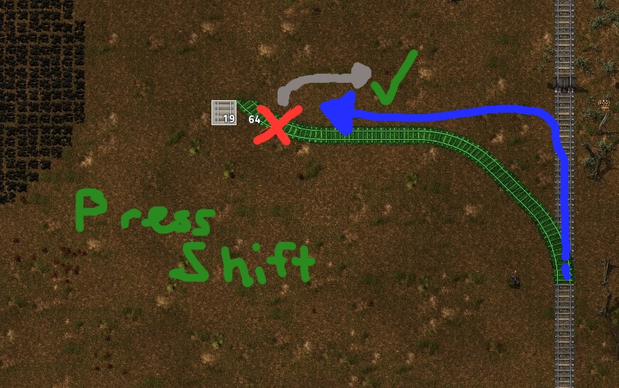You can change the routefinding by pressing SHIFT