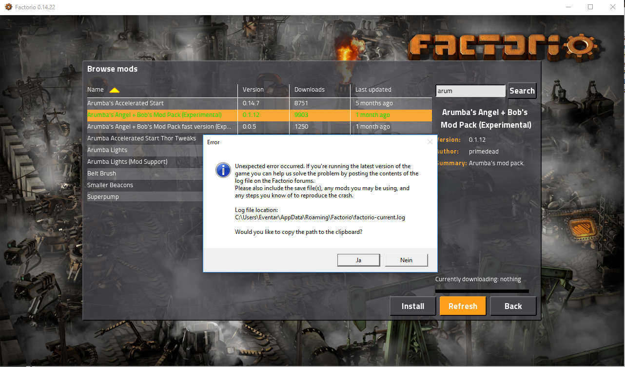 Factorio error.PNG