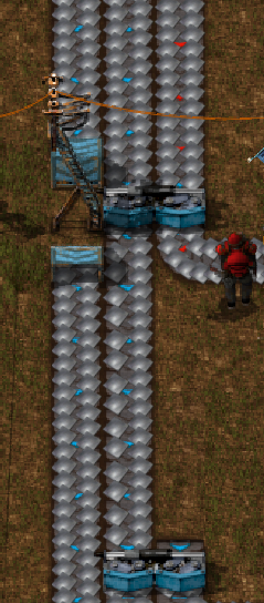 Picture of belts with limited throughput