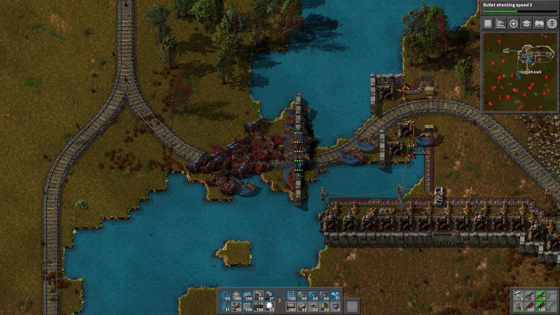 1_damaged gate and wall