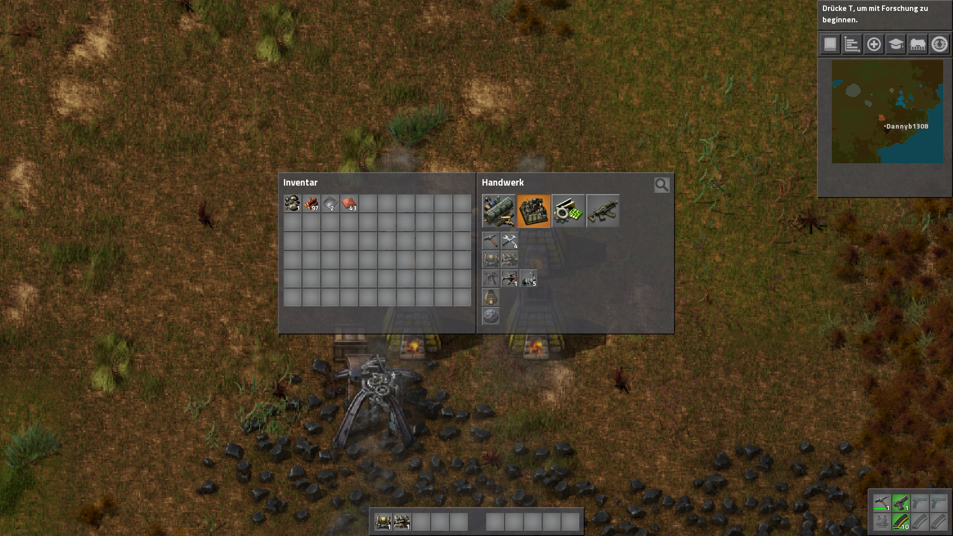 amount of iron plates is displayed wrong