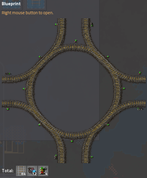 Design of intersection