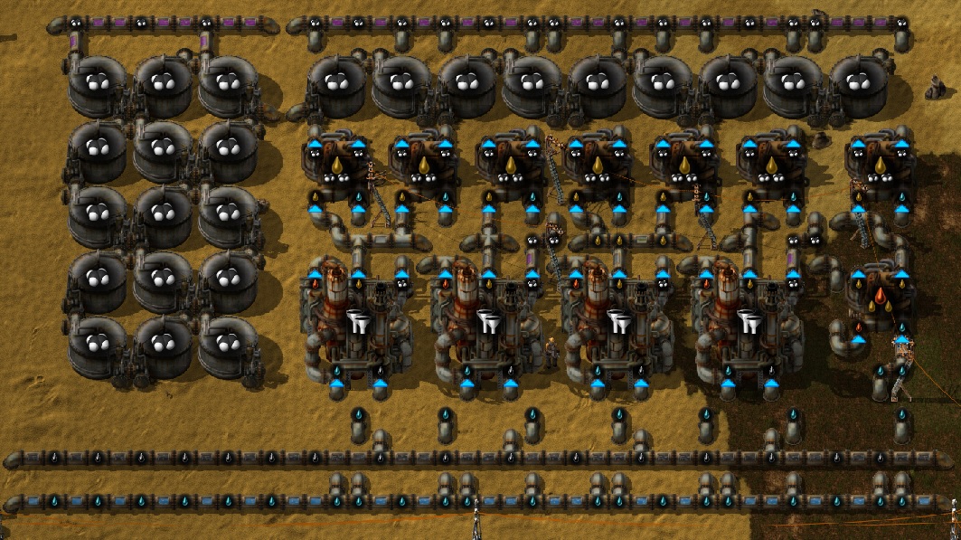 Oil Cracking Facility