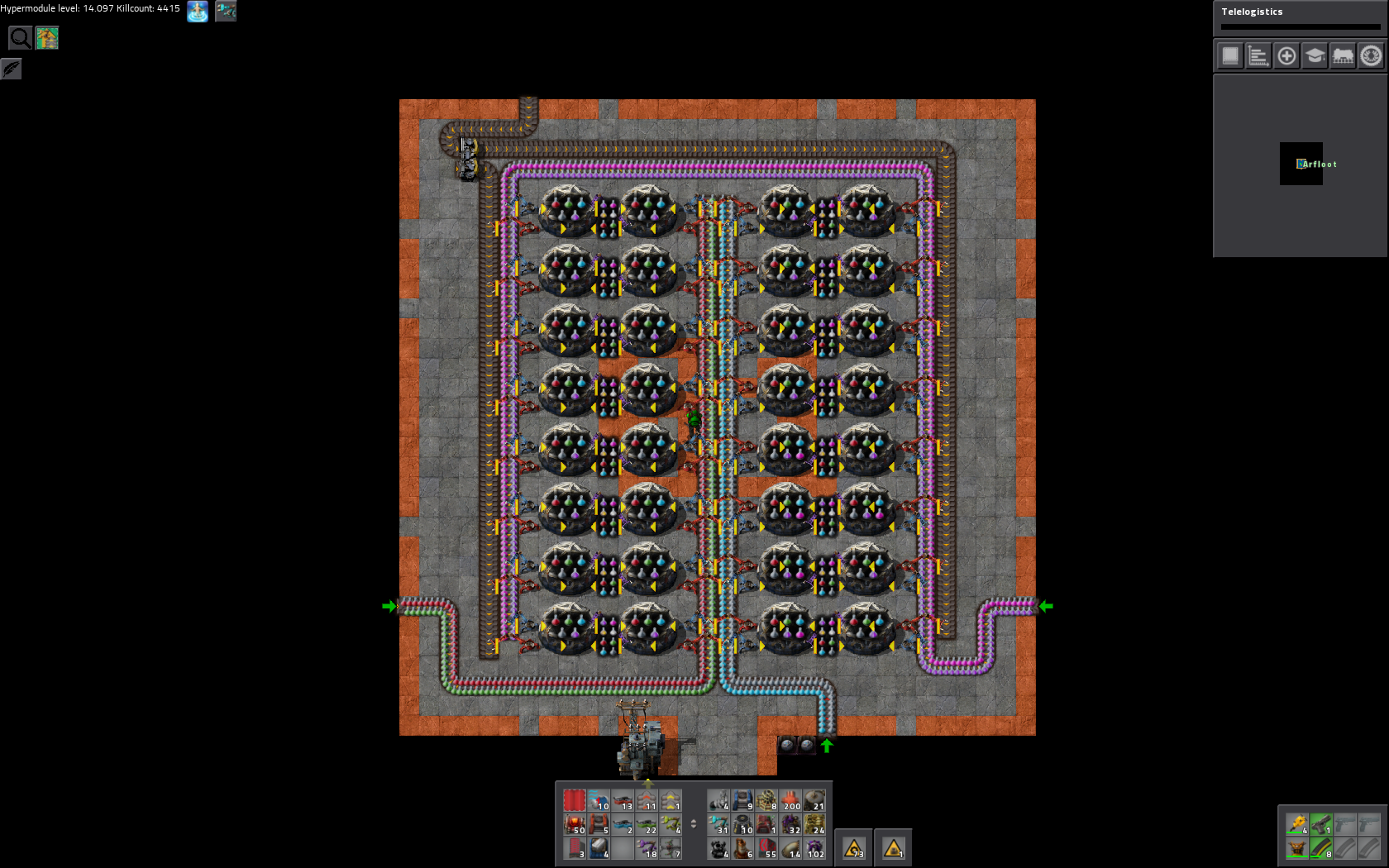 Pass-Thru 8 Pots Labs.