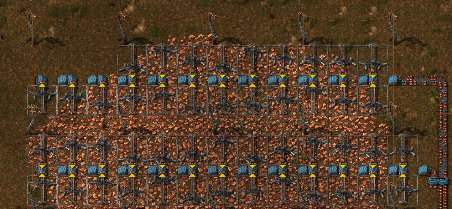 Factorio - No need for mining drill buffer.JPG