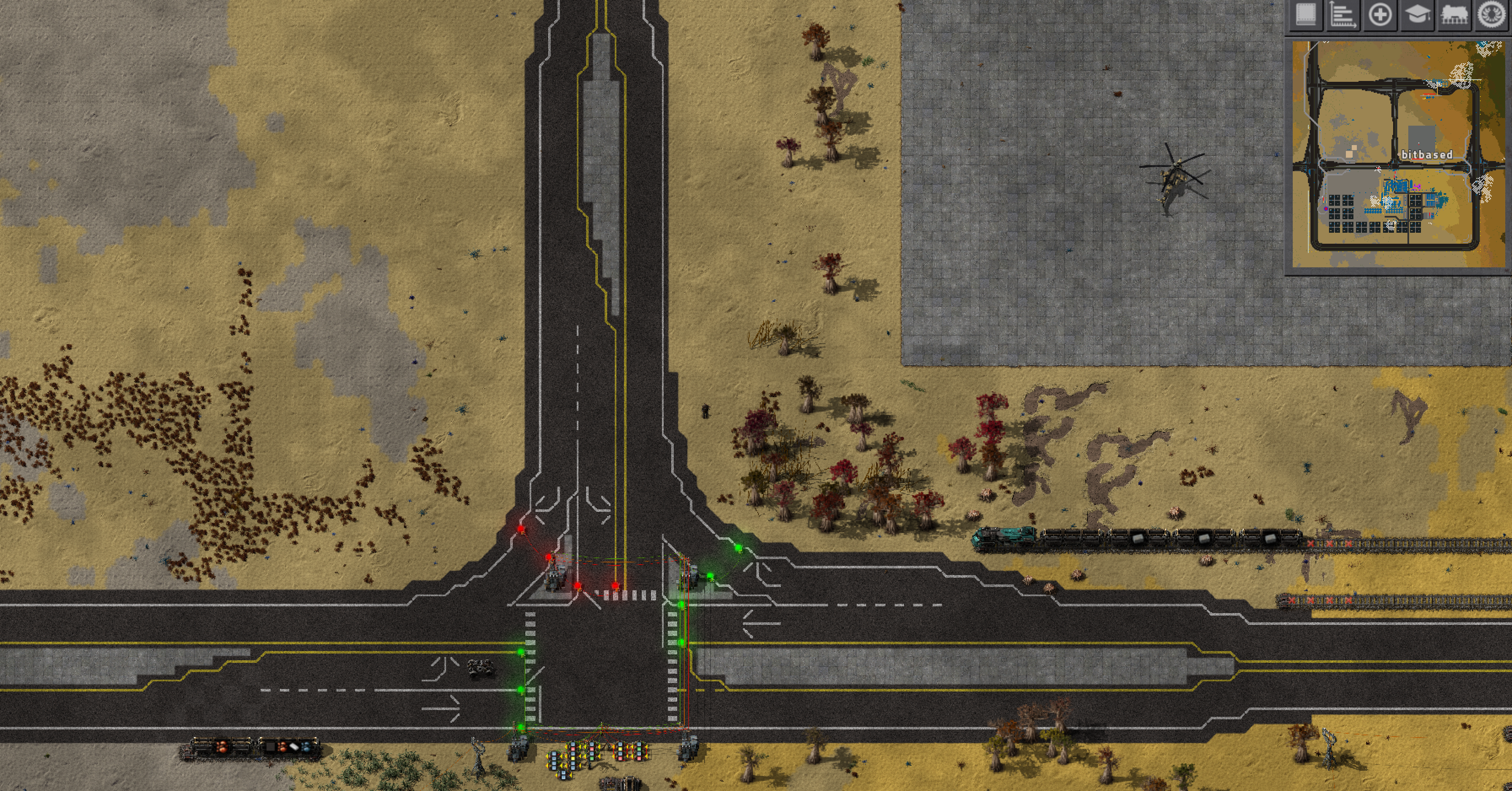 v1.0 2-lane 3-way intersection