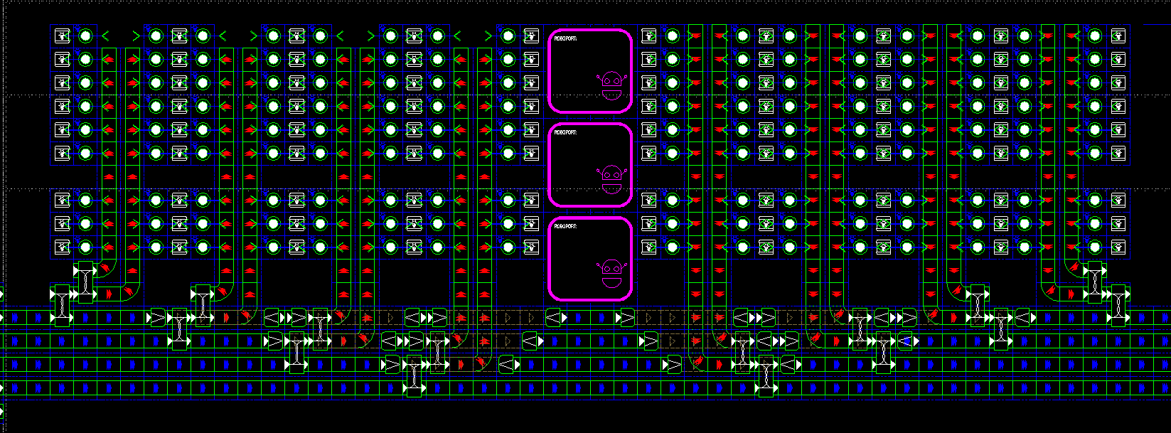 Close view of mass storage