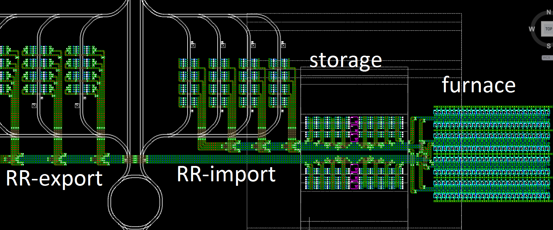 Overall layout plan