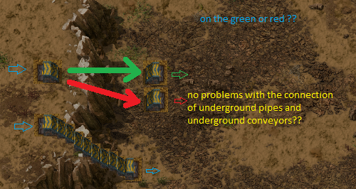 no problem?? <br />If 2 slopes are opposite, what will the connection of underground pipes and underground conveyors look like?