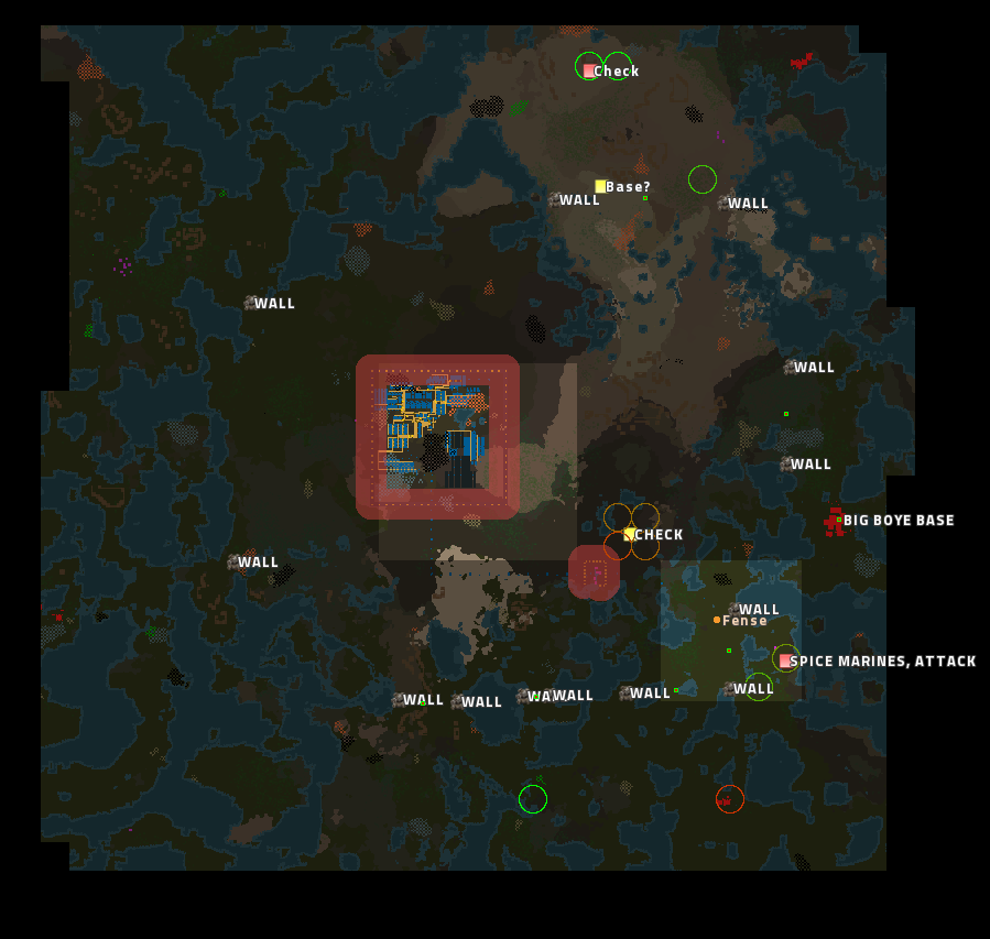 Screenshot of 0.16.1 map in 0.16.3