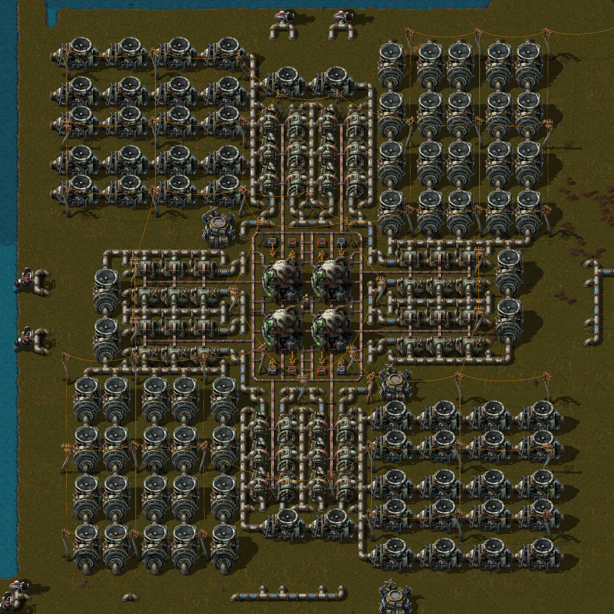 Factorio nuclear power plant фото 23